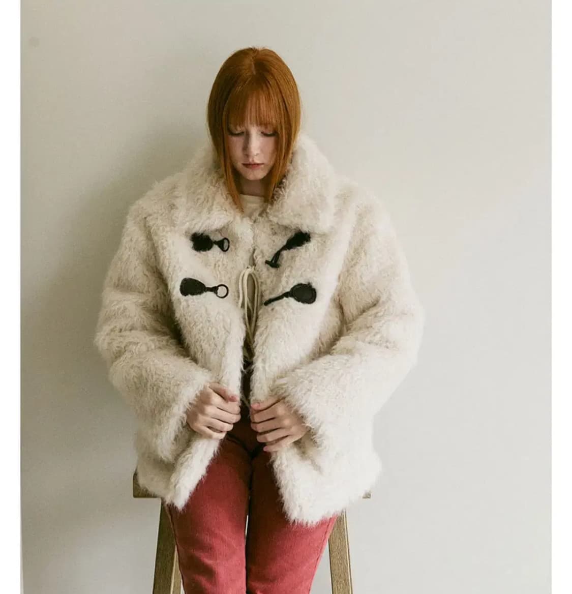 어몽 퍼  코트 퍼 자켓 상품이미지1