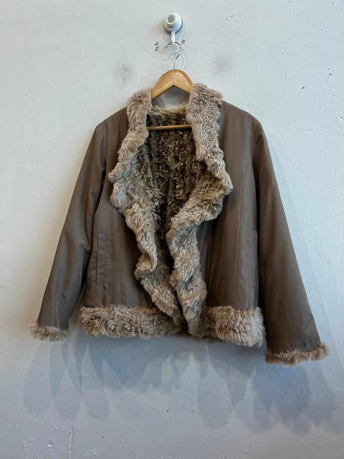 JPN 리버시블 퍼자켓 상품이미지1