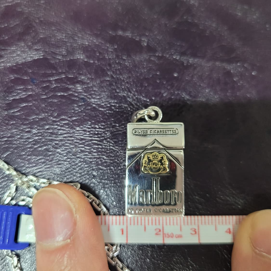 케이스 실버 은 목걸이 상품이미지5