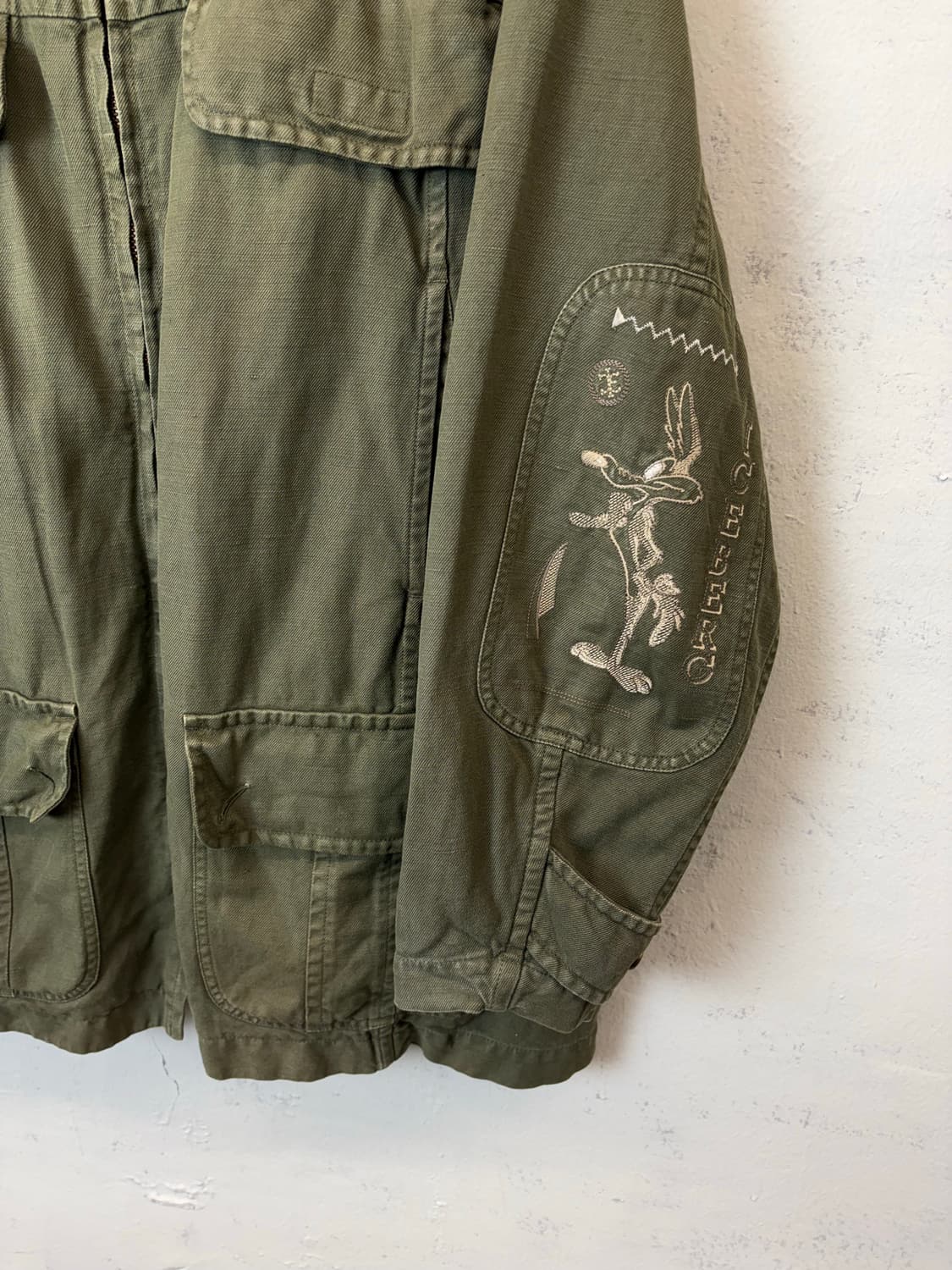 아이스버그 빈티지 암 자수 필드자켓 상품이미지4