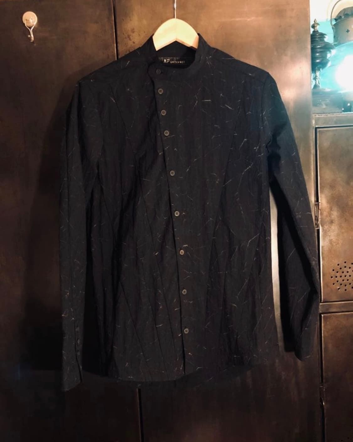A.F. Artefact artisan black shirt 상품이미지1