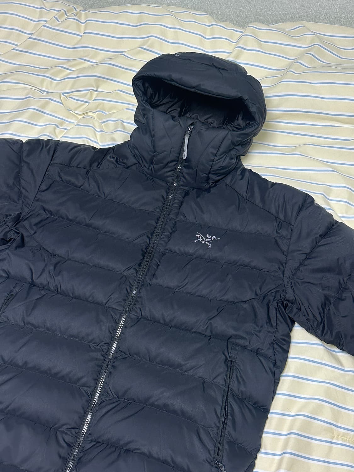 아크테릭스 토륨 후디 L 블랙 판매합니다. 상품이미지1