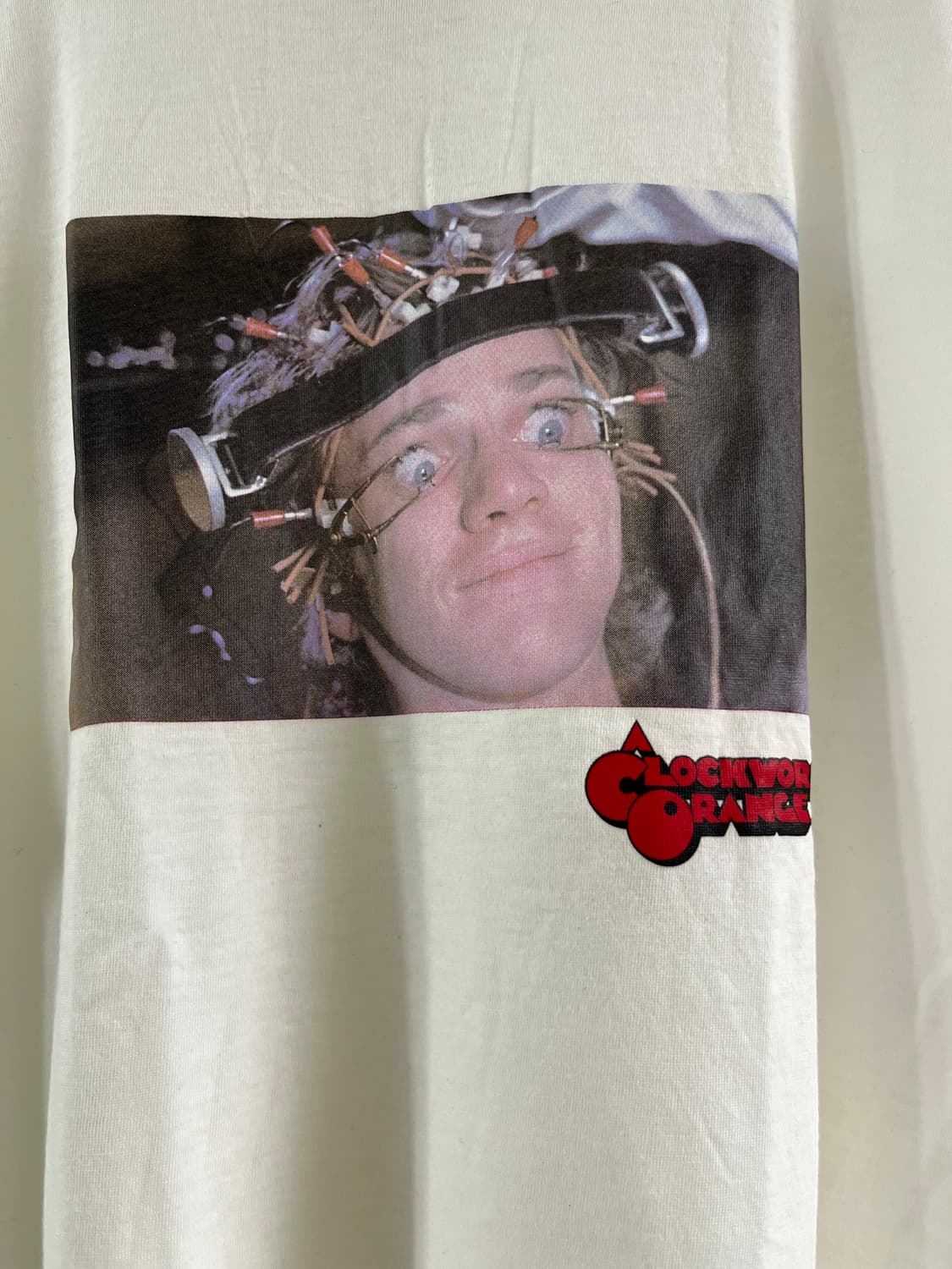 시계태엽 오렌지 티셔츠 화이트 상품이미지3