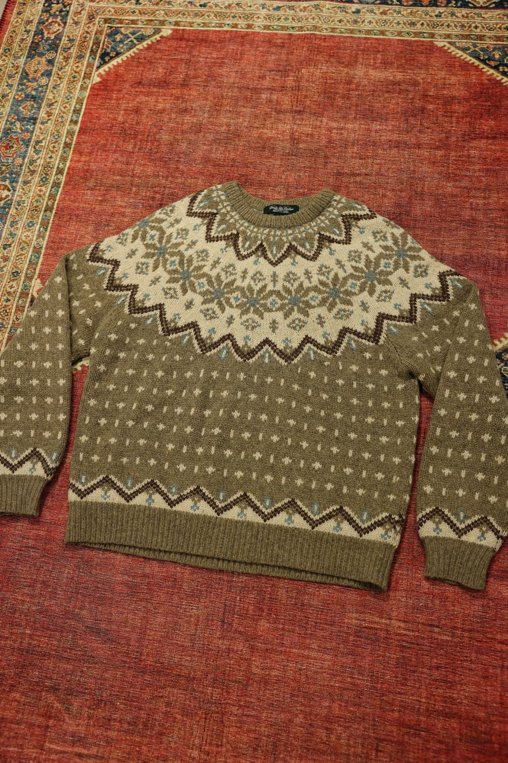 00s 빈티지 브룩스브라더스 페어아일 니트 판매 상품이미지2