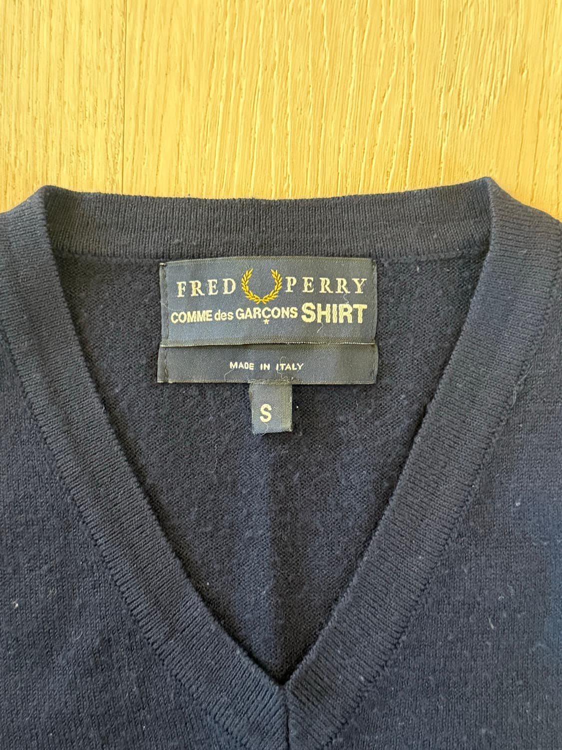 꼼데가르송 셔츠x프레드페리 베스트 상품이미지2