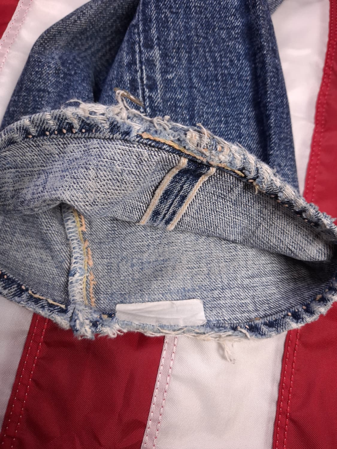 오리지날 일본판 Denime 드님 Lot599 셀비지 데님 상품이미지7