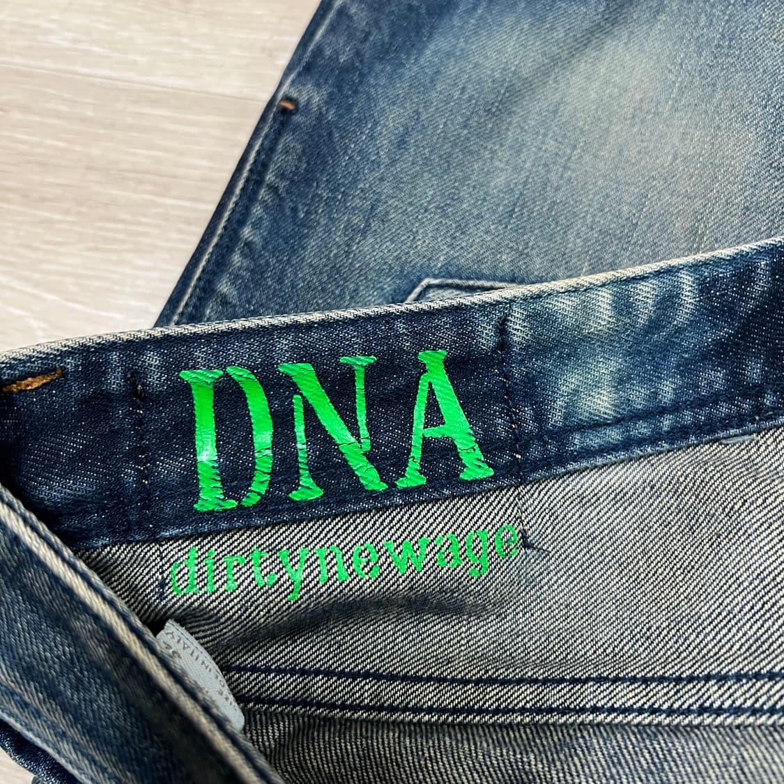 디젤 맨 사파도 빈티지 워싱 레귤러 데님팬츠 청바지[중청] 32 상품이미지6