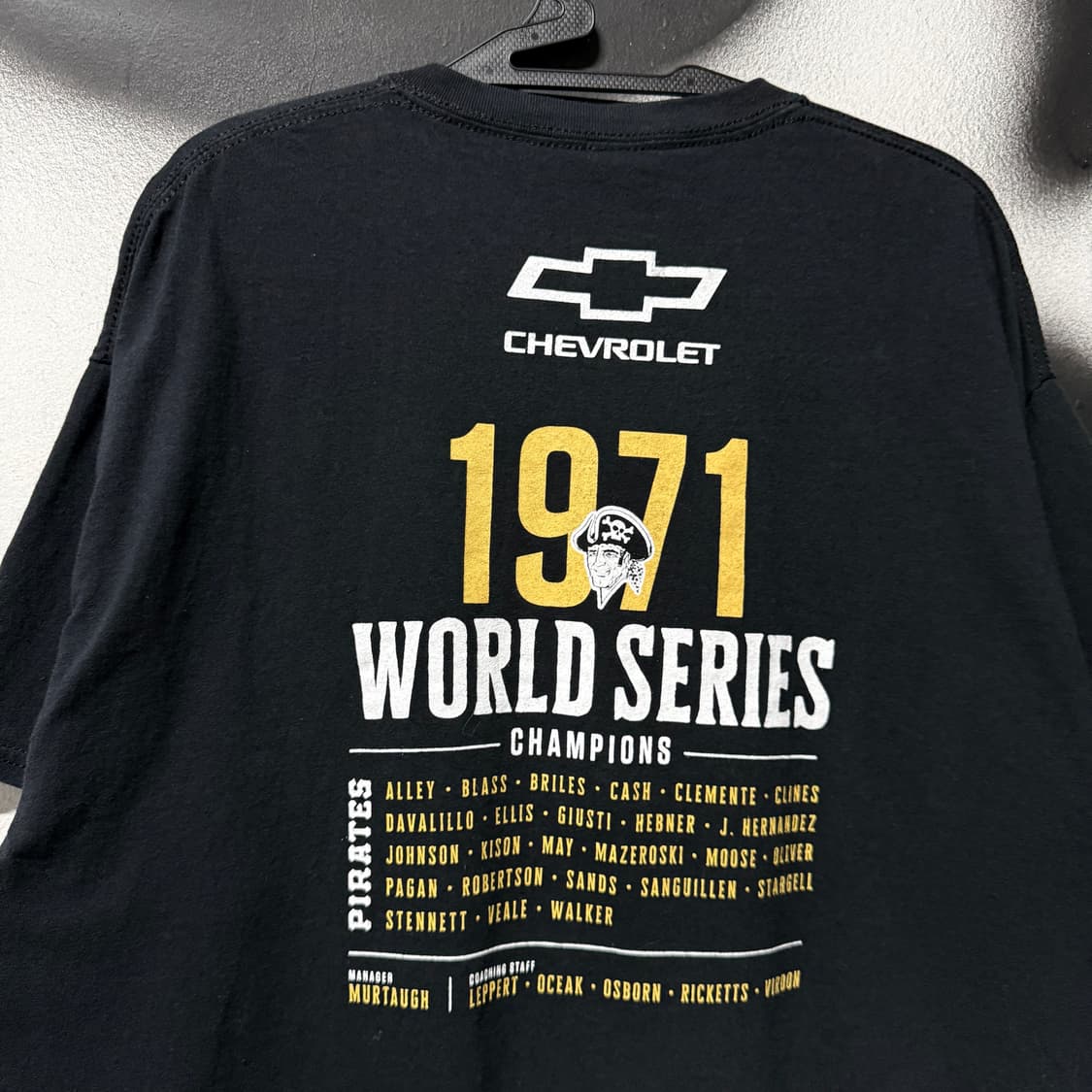 Gildan 길단 피츠버그 파이레츠 월드시리즈 우승 반팔 티셔츠 상품이미지5