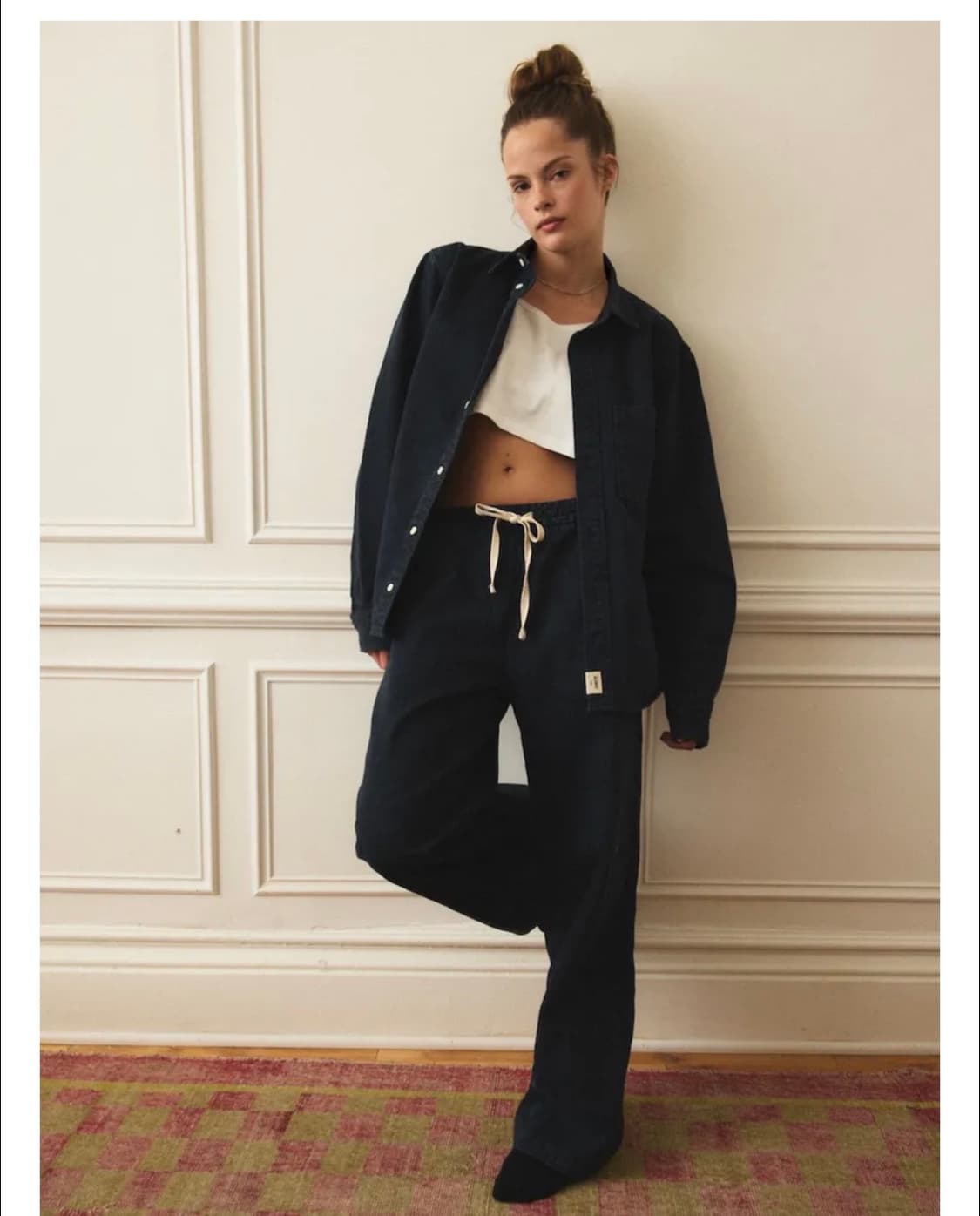 글로니 G CLASSIC COTTON TWILL PANTS 상품이미지1