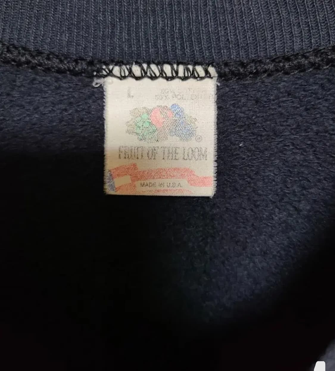 1989 JUST SAY "MOE" 빈티지 스웻셔츠 상품이미지4