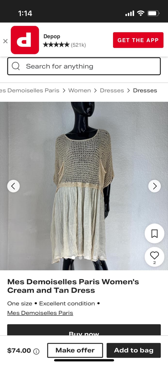 프랑스브랜드. 드레스 상품이미지8