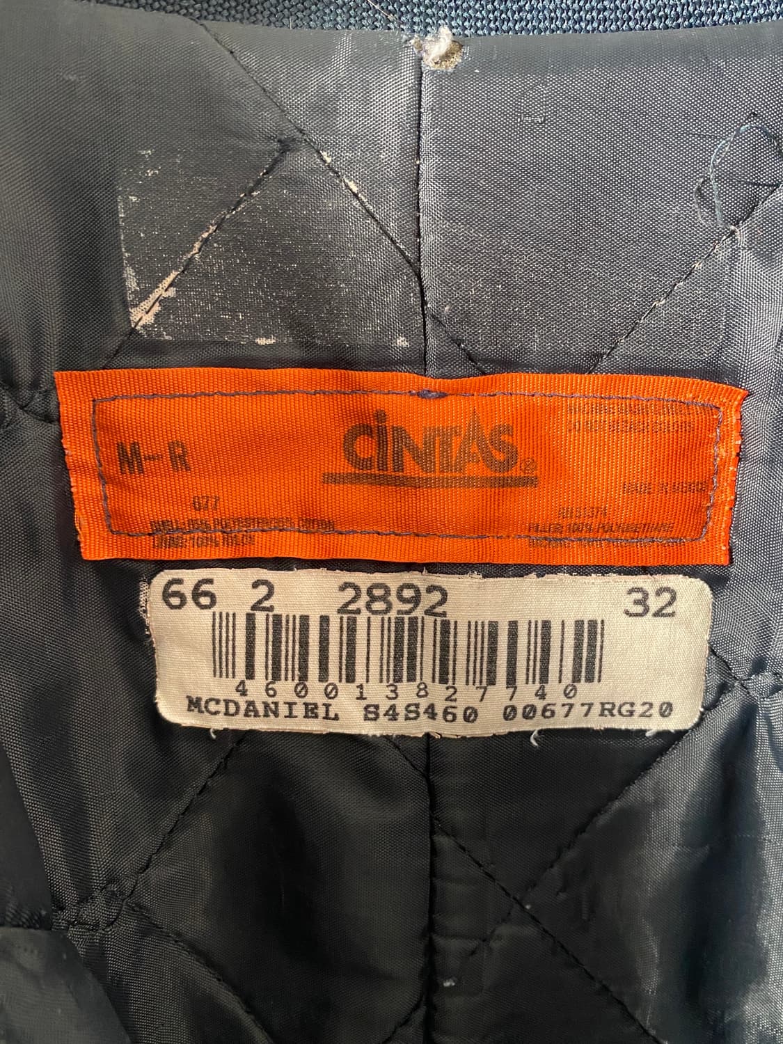 네이비 빈티지 워크자켓 (Man M) AB1742 상품이미지4