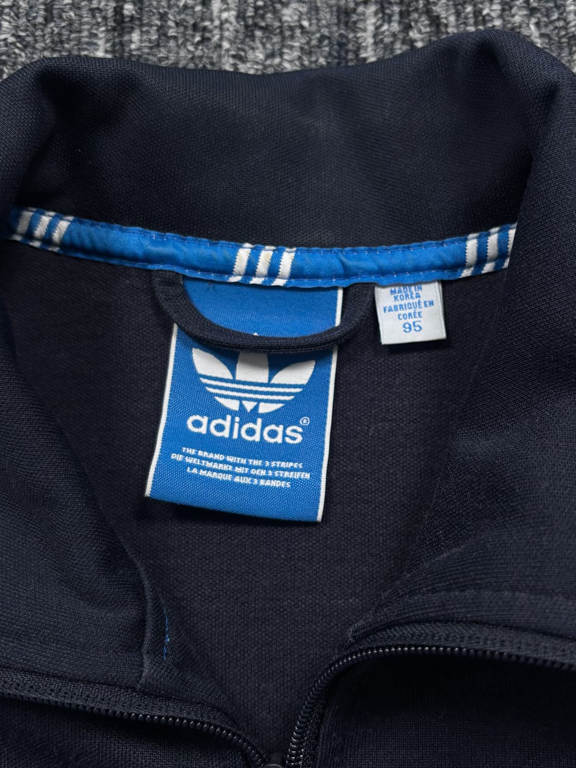 아디다스 네이비 유로파 트랙탑 져지 상품이미지6