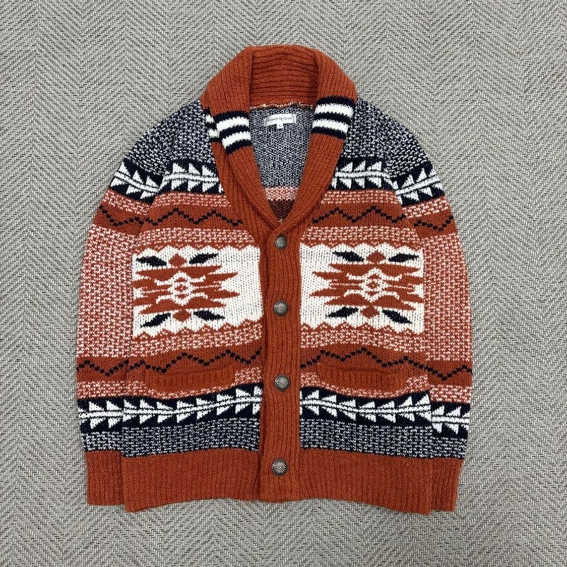 Growth by Grail 에스닉 숄카라 가디건 v2088 상품이미지1