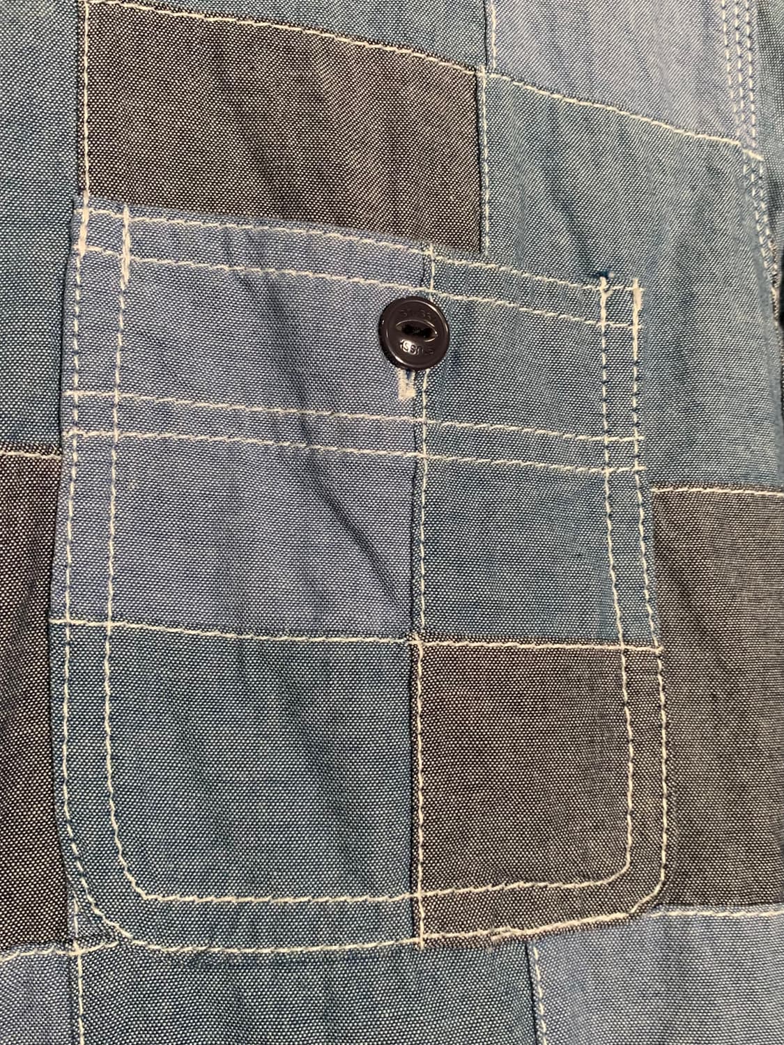 00’s Stussy 스투시 패치워크 셔츠 상품이미지6