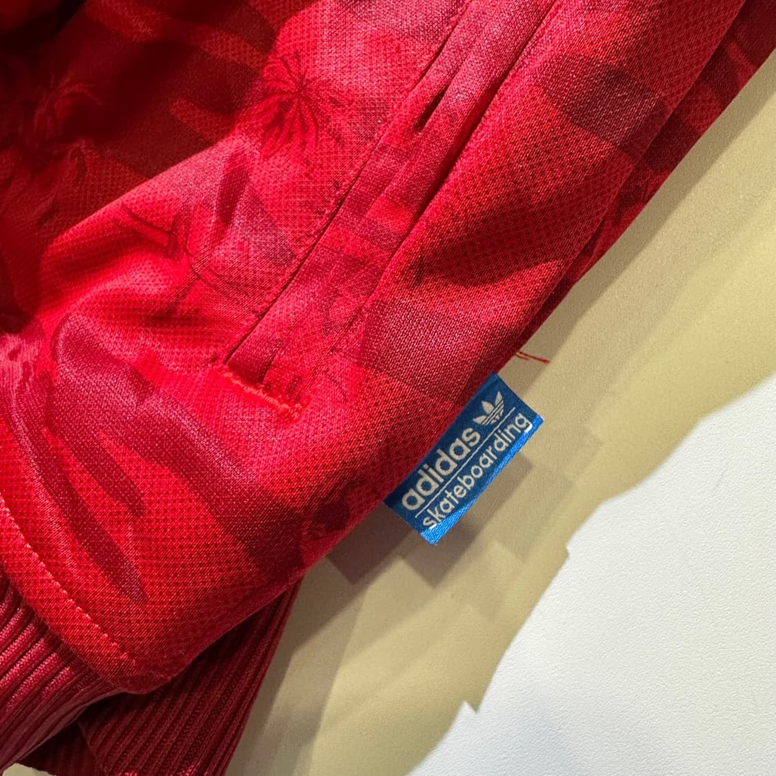 아디다스 스케이트보딩 야자수 패턴 트랙탑 져지 자켓 상품이미지7