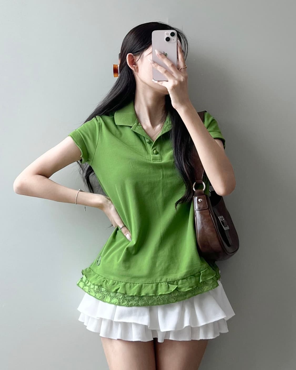 몽클레어 반팔 카라티 상품이미지2