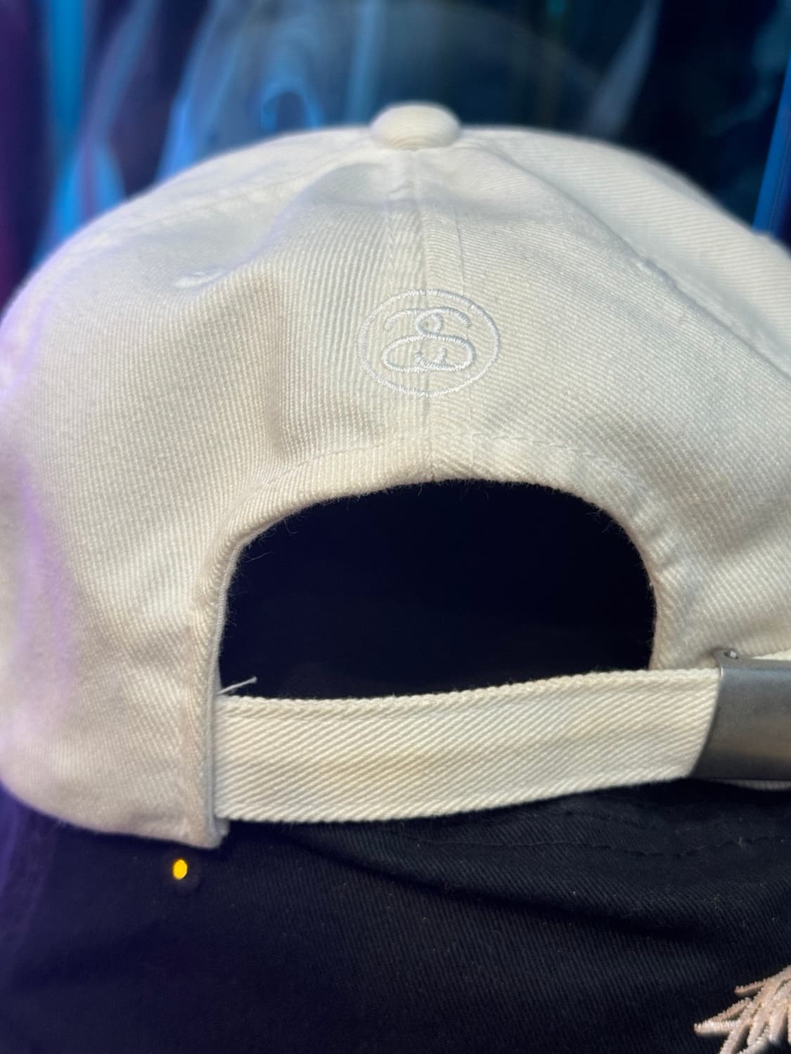 STUSSY INTERNATIONAL 스투시 화이트 볼캡 상품이미지4