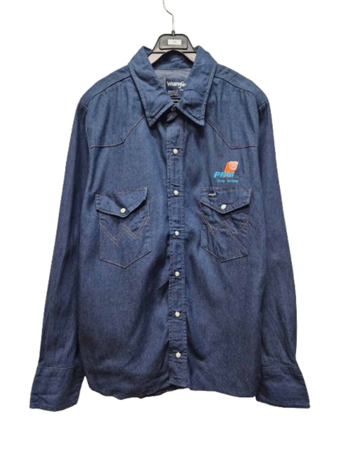 랭글러 웨스턴 데님셔츠 상품이미지1