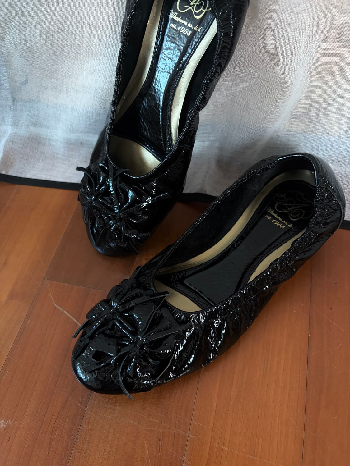 patent ribbon flat  상품이미지1