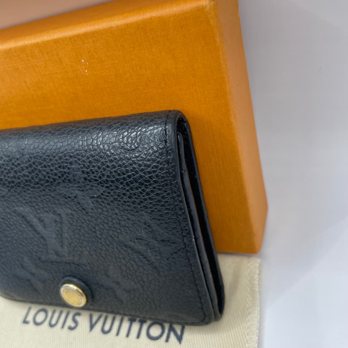 루이비통 앙프렝트 카드지갑 블랙 상품이미지4