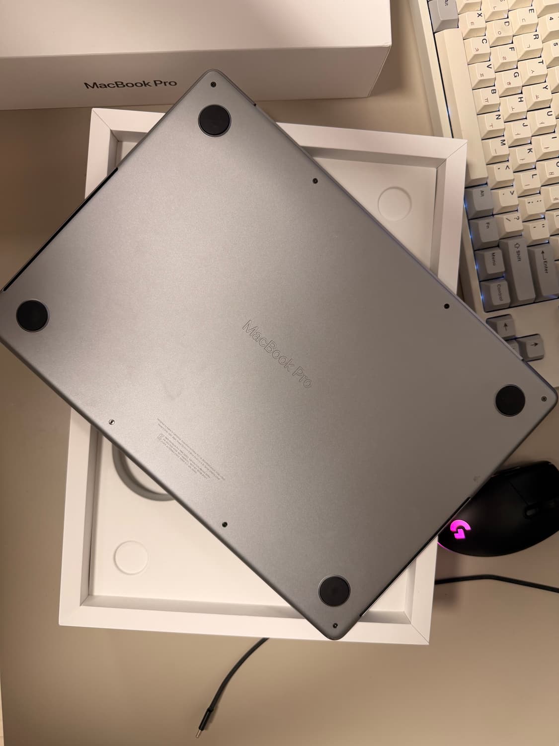 M1 Pro 맥북 프로 스페이스 그래이 /14인치/512GB/16GB 상품이미지4