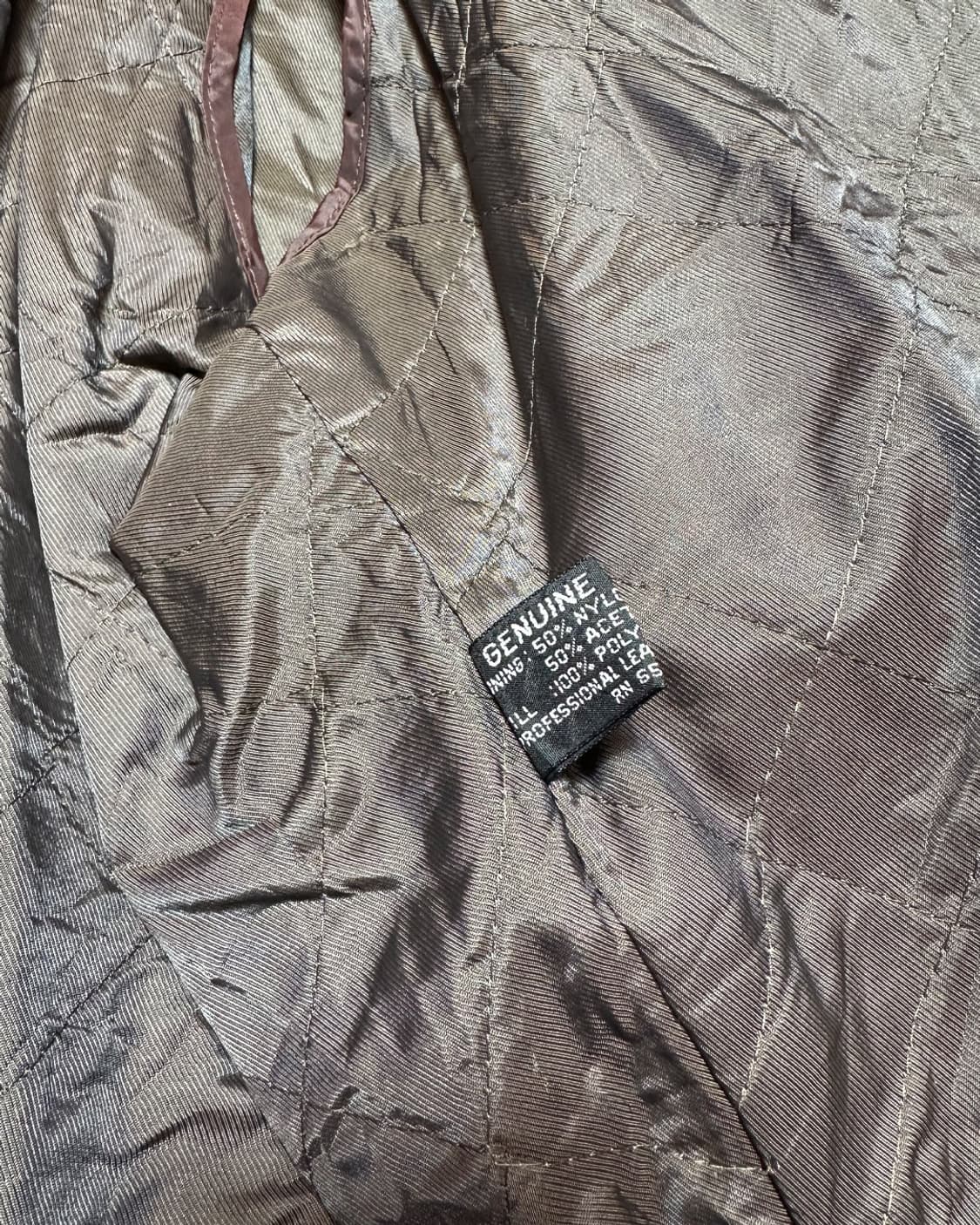 Old 헤비 리얼 레더 A-2 플라이트 자켓  상품이미지10