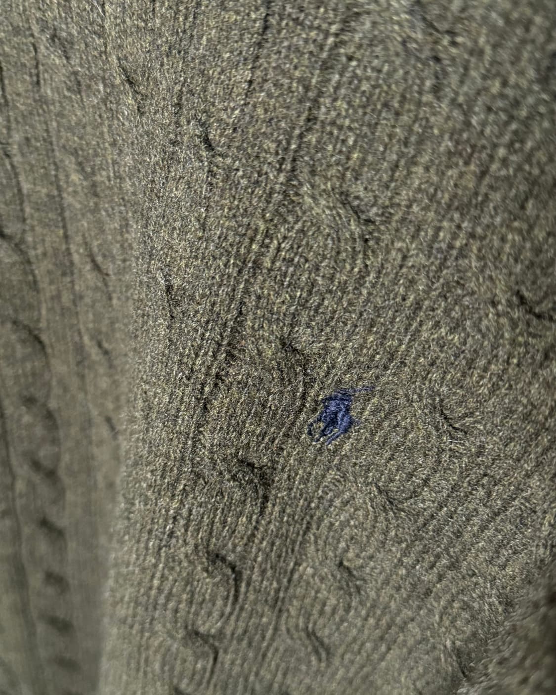 90‘s 폴로 랄프로렌 램스울 케이블 니트 스웨터 105 상품이미지4