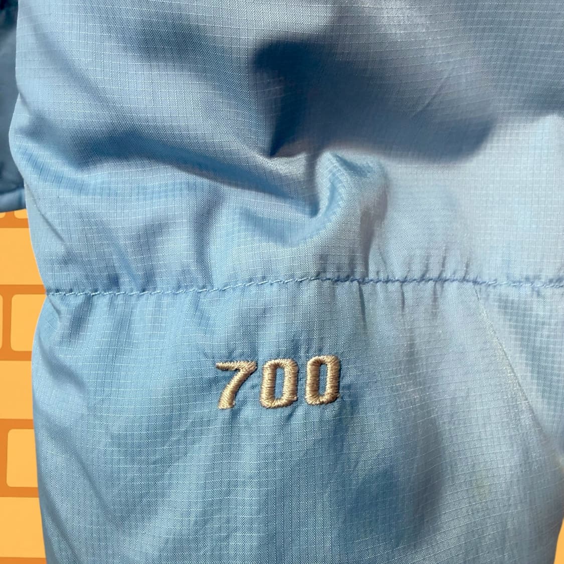 노스페이스 스카이블루 패딩 다운 자켓 (M) 상품이미지6