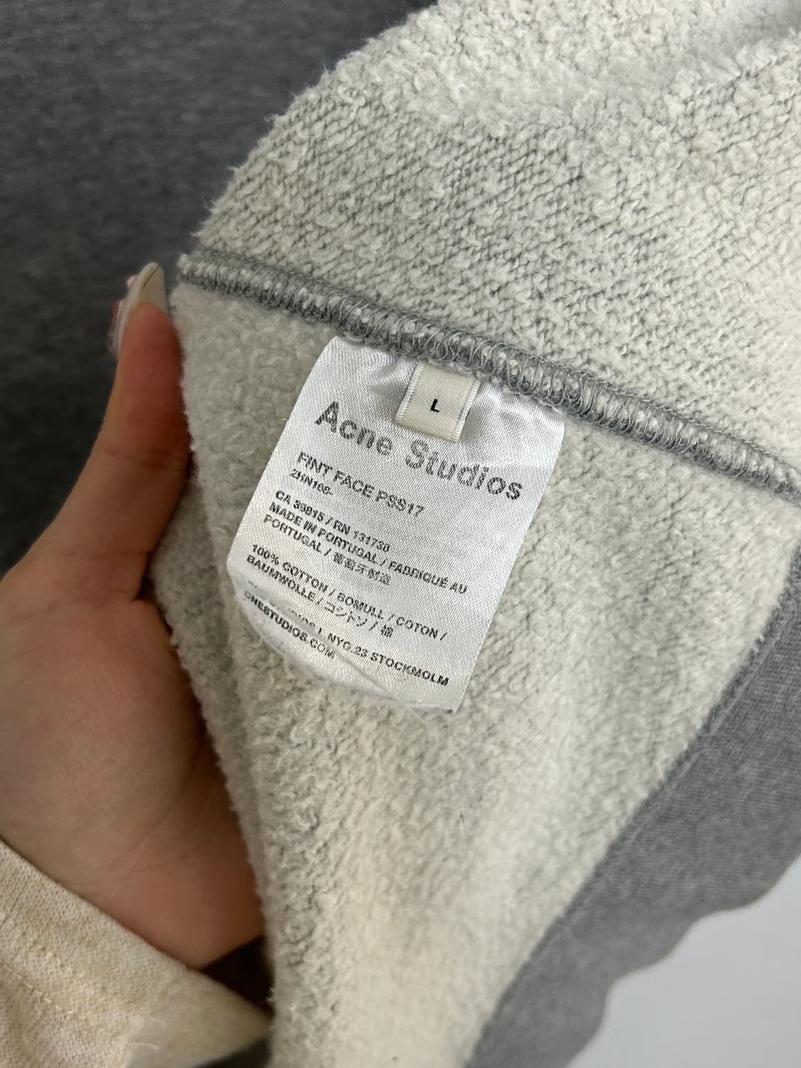 아크네 스튜디오 맨투맨 상품이미지7