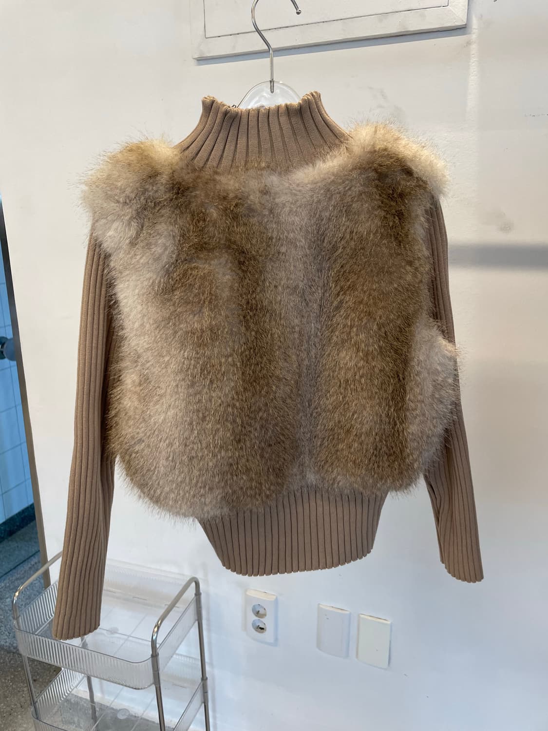 Fur zip up jacket 상품이미지4