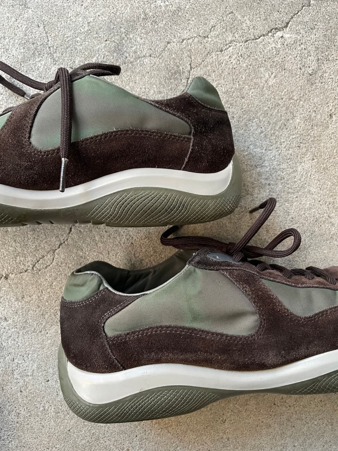 00s Prada Sports America’s Cup Brown  상품이미지7