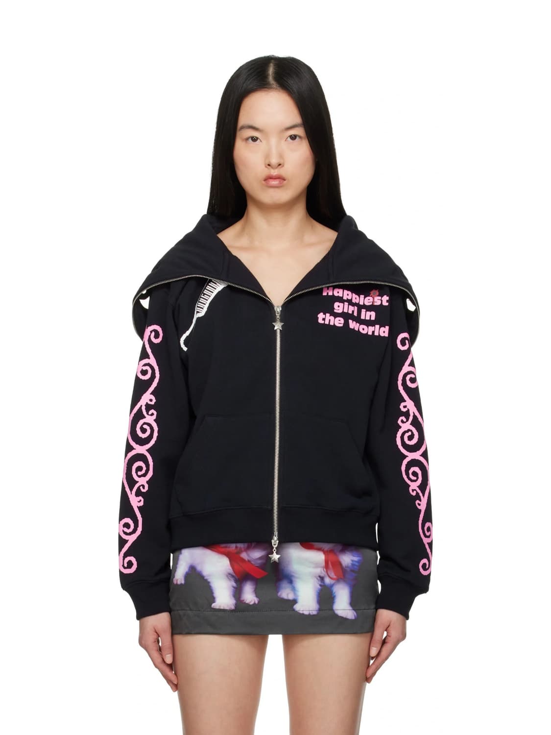 애니메이션 소녀 후드집업 상품이미지2