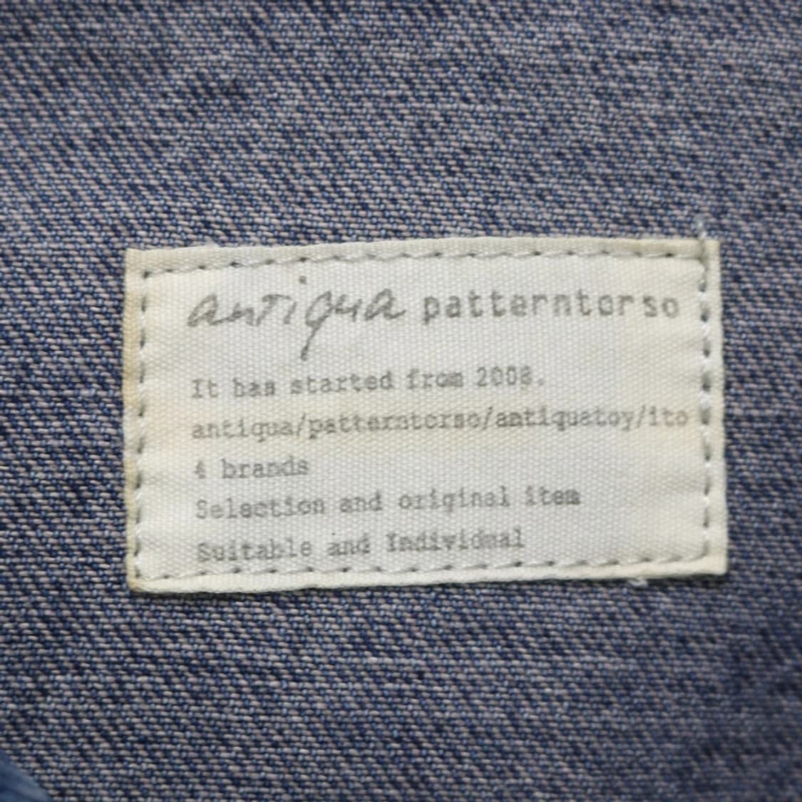 PATTERN TORSO  데님 자켓 61079 상품이미지6