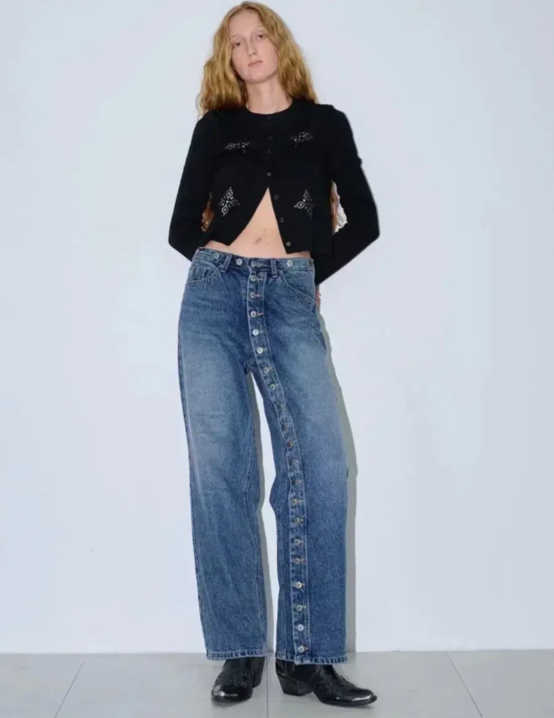 폴리수엠 데님팬츠 (새상품) 상품이미지3