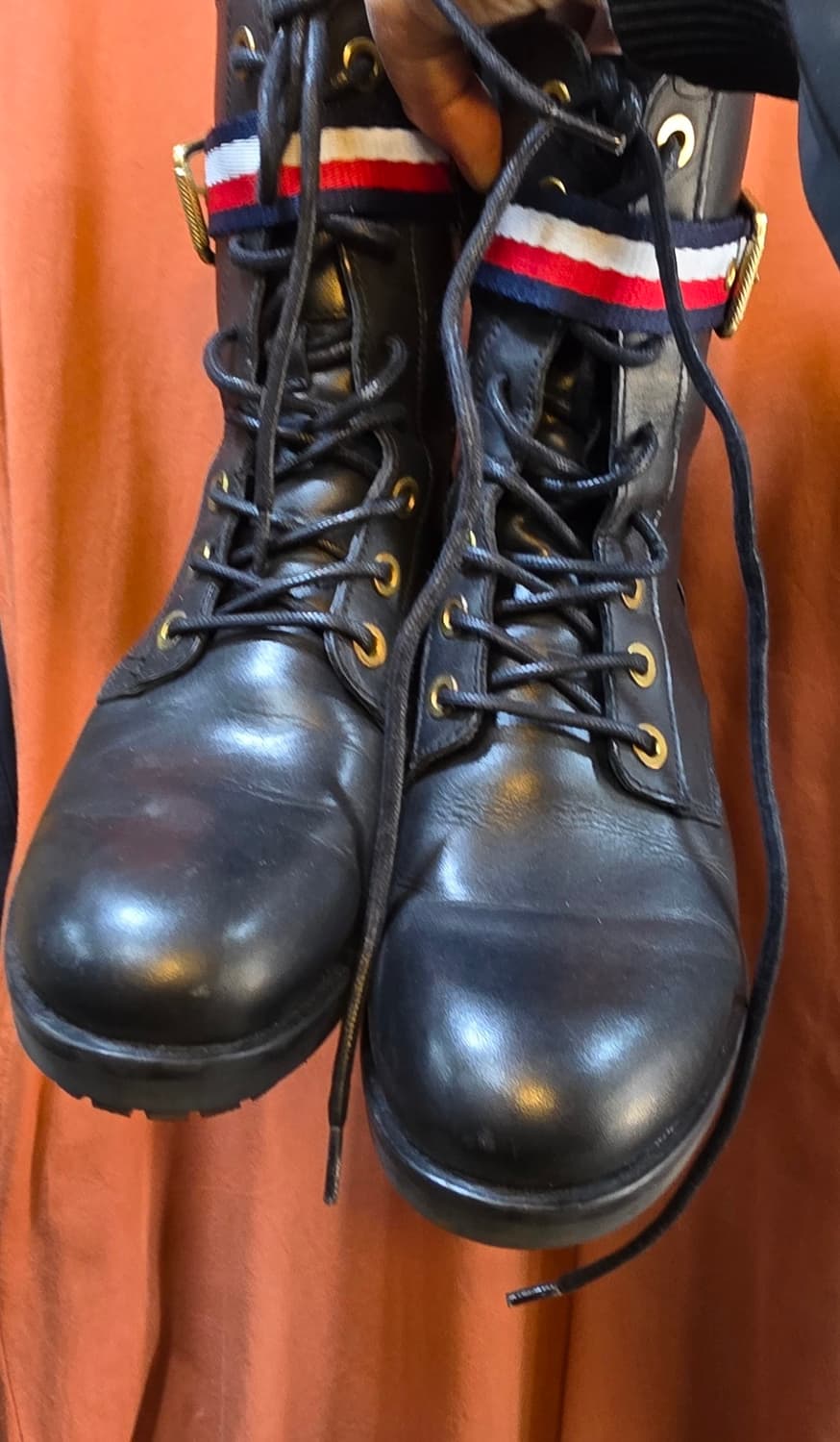 타미힐피거소가죽 워커 상품이미지6