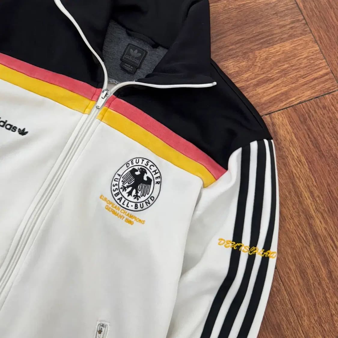 90 아디다스 00s 독일 축구대표팀 올드스쿨 트랙탑 져지  상품이미지4