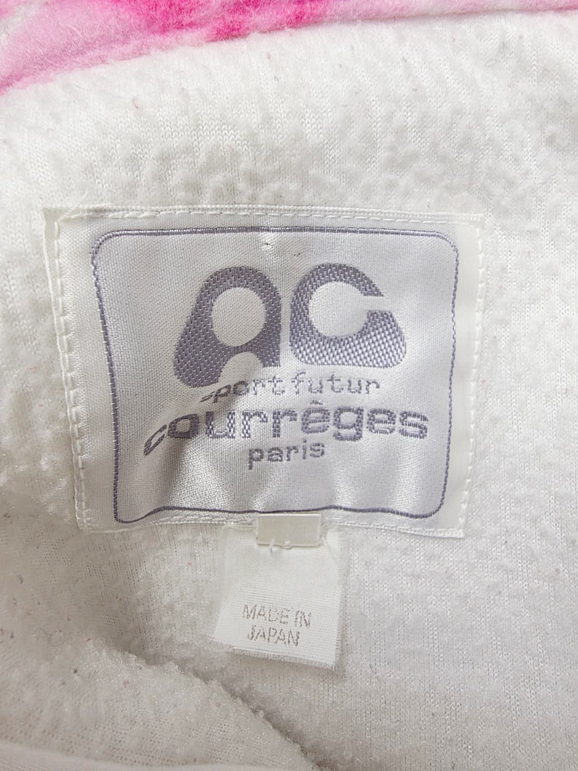 [꾸레쥬] 딸기우유 핑크 타탄체크 믹스 빈티지 자켓 64(M) 상품이미지4