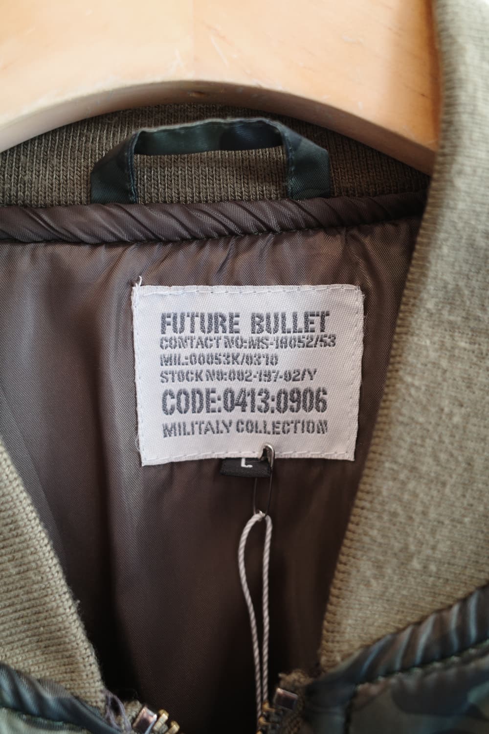 FUTURE BULLET 카모플라쥬 MA-1 점퍼 상품이미지3