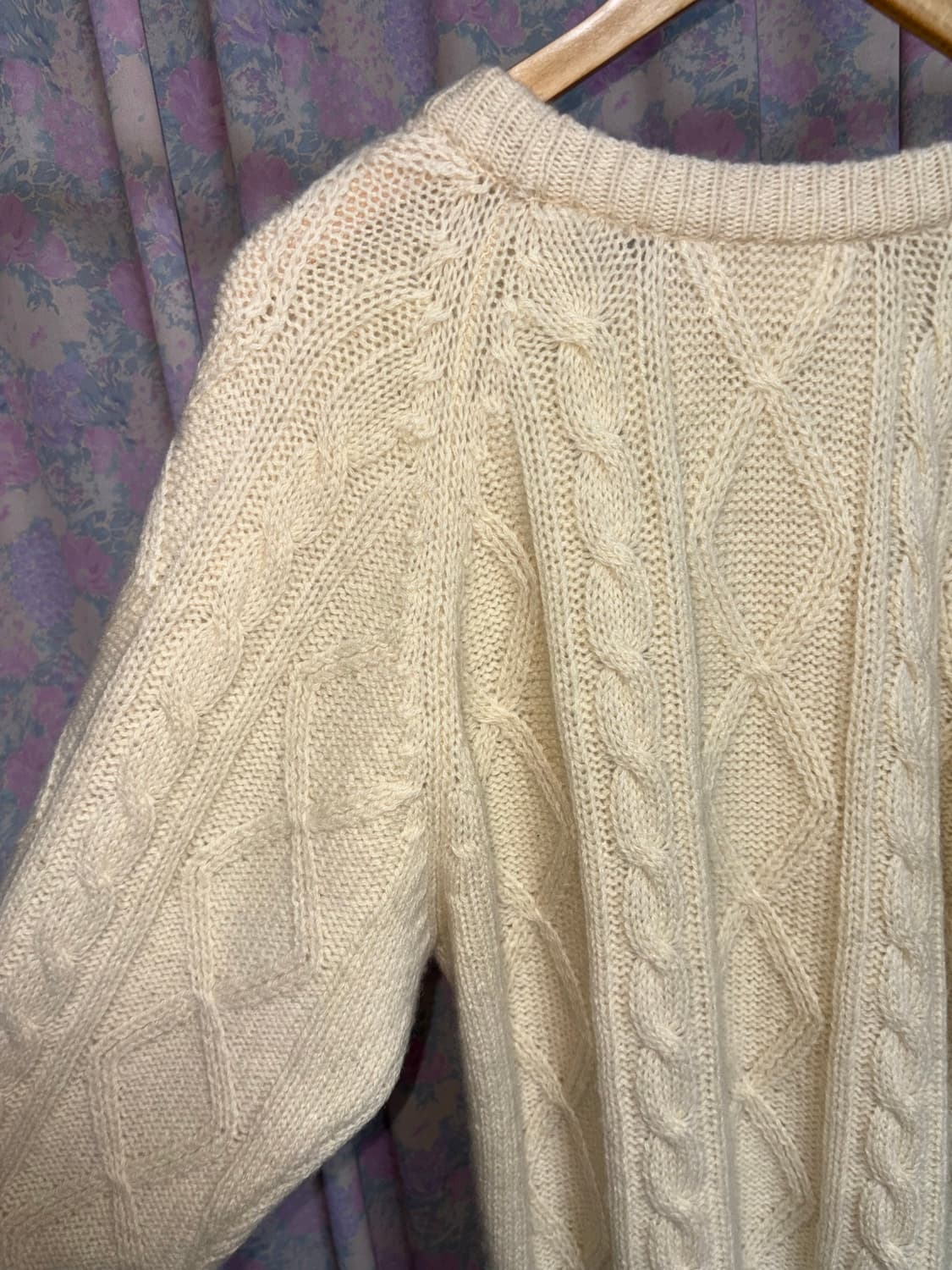 아이보리 울 니트 상품이미지9