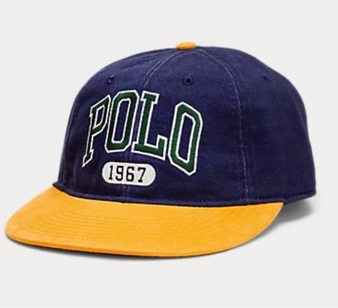 폴로 1967자수 치노 볼캡 상품이미지1
