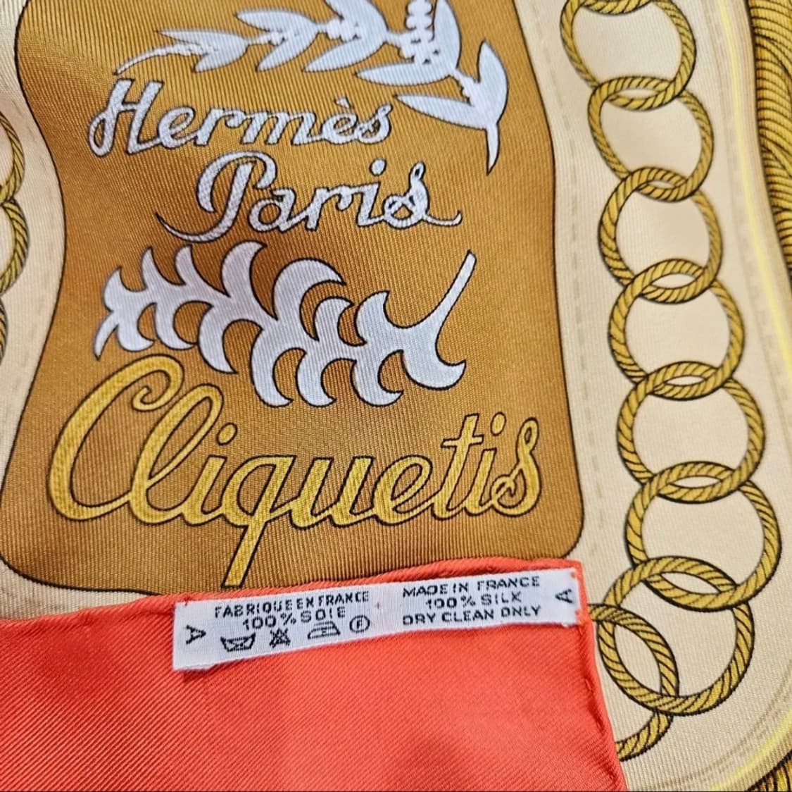 에르메스(Hermes) 실크 빈티지스카프 까레 90 상품이미지4