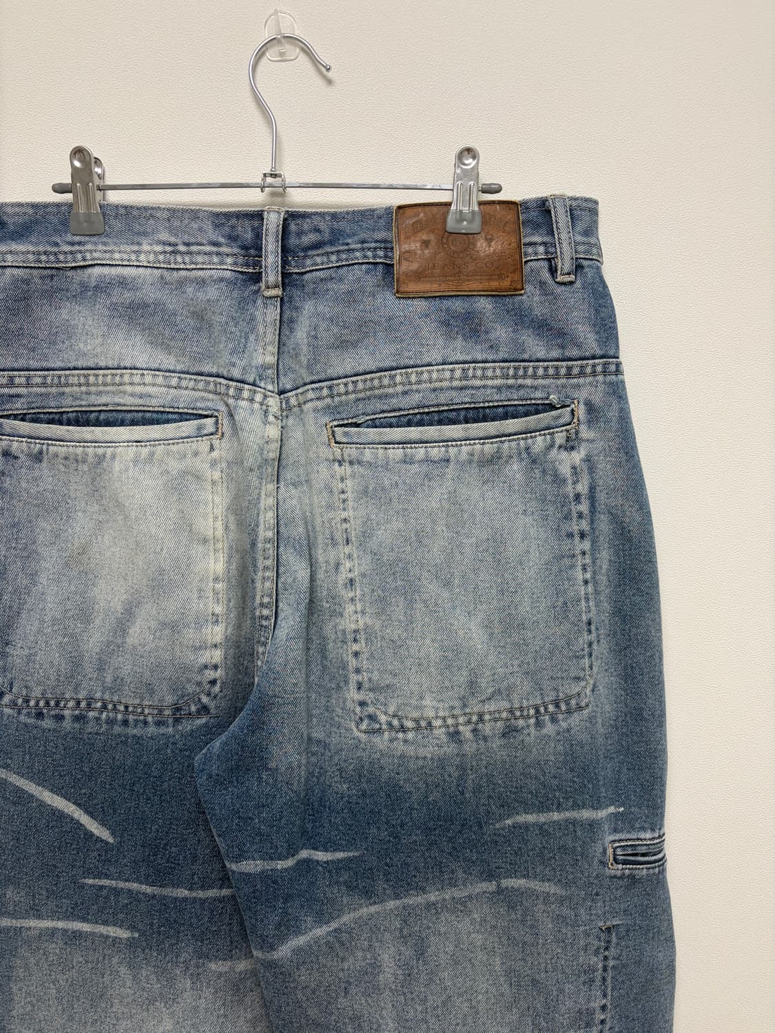 Pelle Pelle 펠레펠레 아카이브 캣워싱 데님 상품이미지6