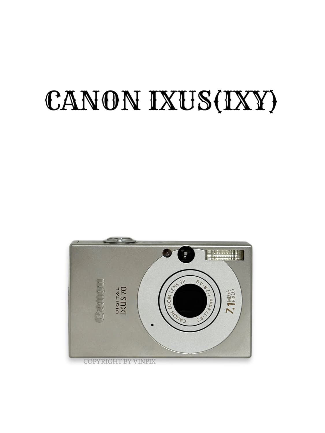 |박스🫶🏻| 캐논 익서스 70(ixus 70) 디지털 카메라 디카 상품이미지1