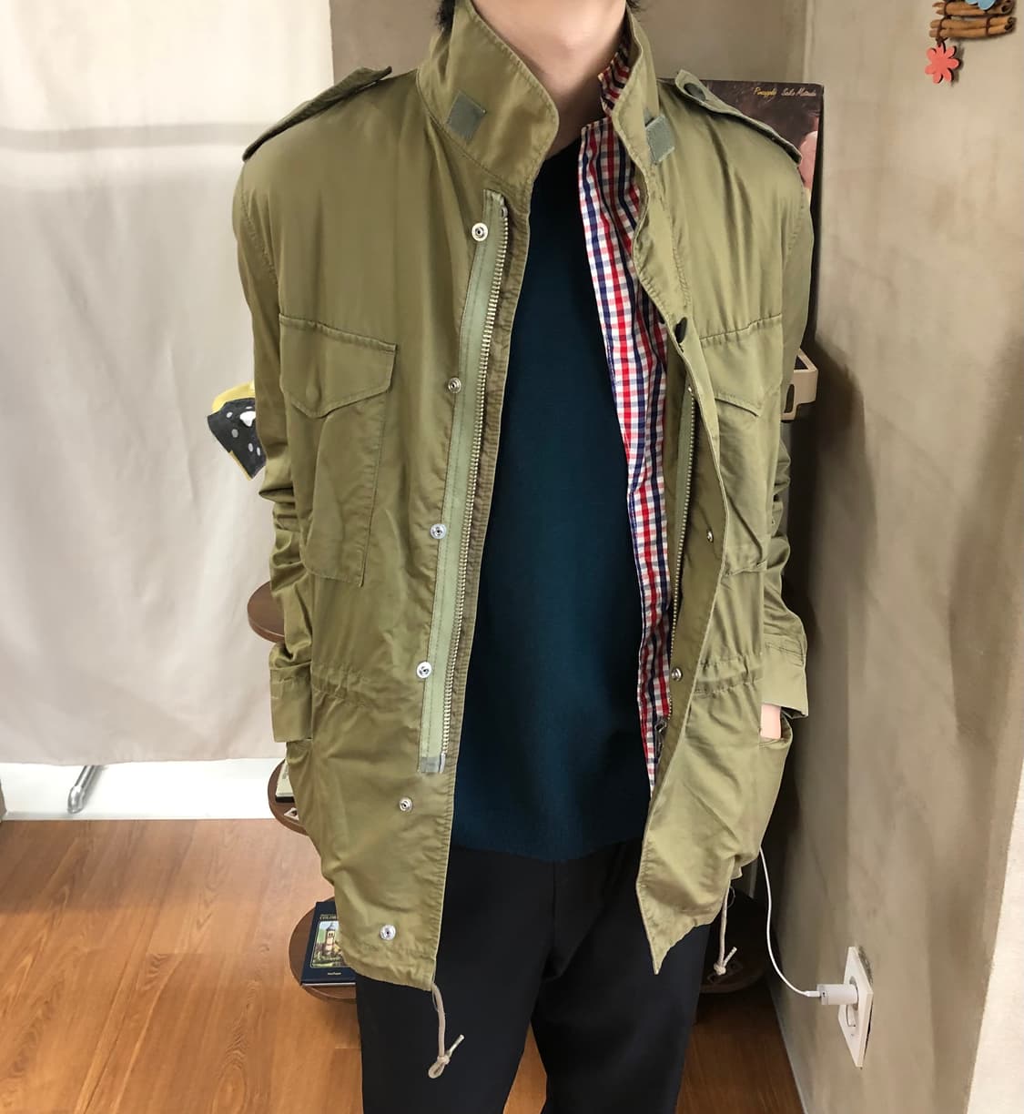 Junyawatanabe 리버시블 자켓 s 상품이미지1