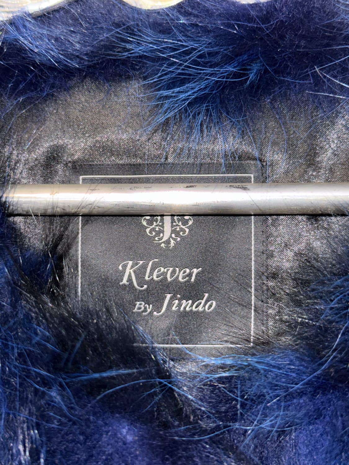 Jindo Klever mixed blue raccoon fur jk 상품이미지4