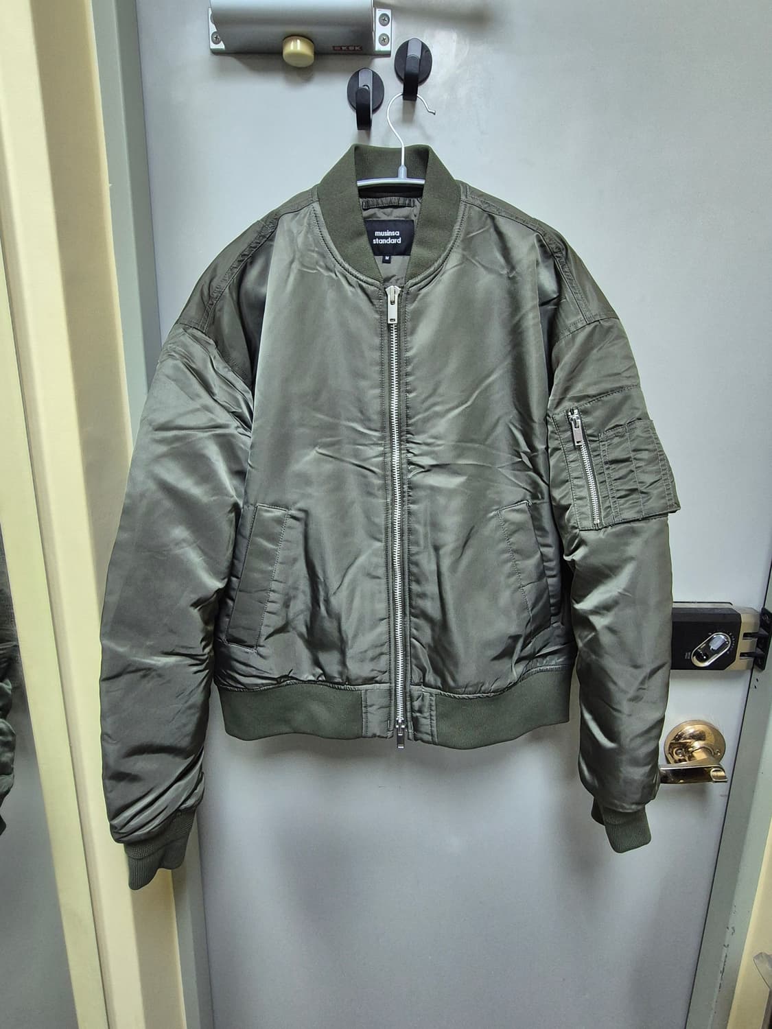 무탠다드 MA-1 보머 자켓 카키 M 상품이미지1