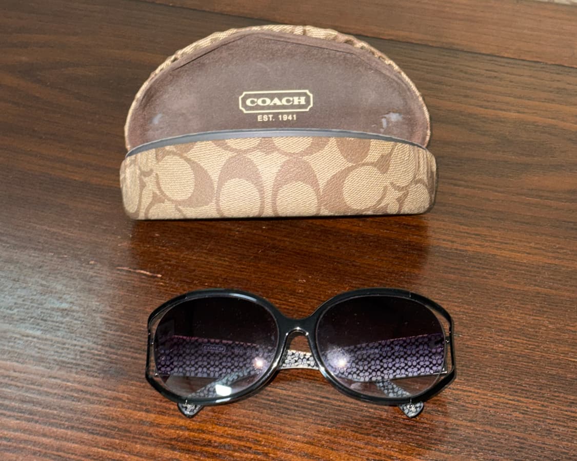 코치 y2k 빈티지 선글라스 S572AFK 상품이미지2