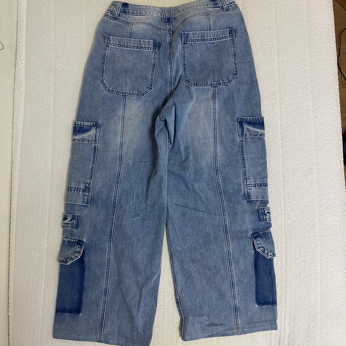 인사일런스 더블 포켓 워크 데님 팬츠 상품이미지4