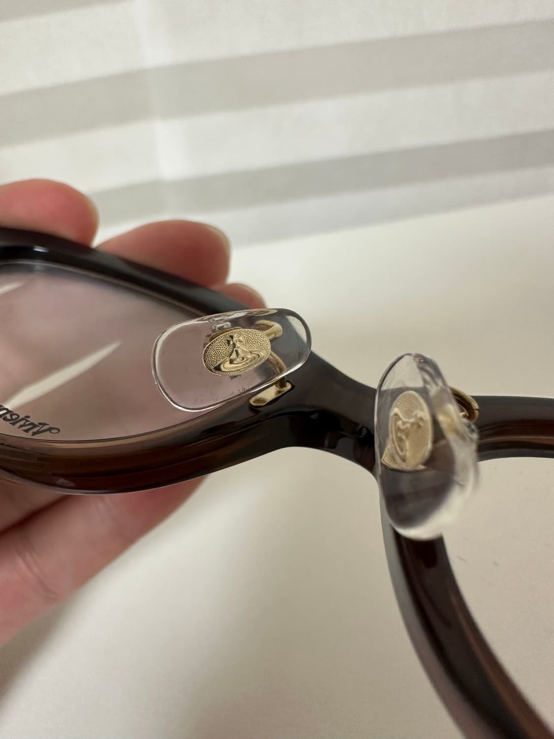 비비안웨스트우드 브라운 안경 상품이미지6